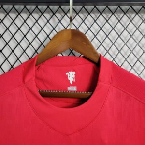 Man United 2007 L/S UCL Home Shirt - Image 9