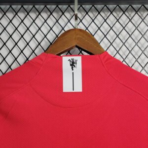 Man United 2007 L/S UCL Home Shirt - Image 7