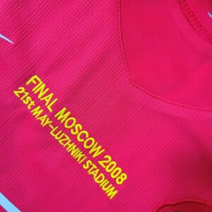 Man United 2007 L/S UCL Home Shirt - Image 5