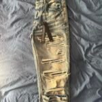 Amiri Men’s Blue and Navy Jeans