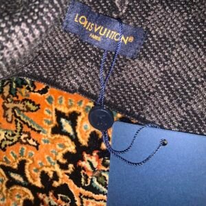 Louis Vuitton Men's Black and Grey Hat - Image 2