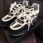 Louis Vuitton Men’s Black and Grey Trainers