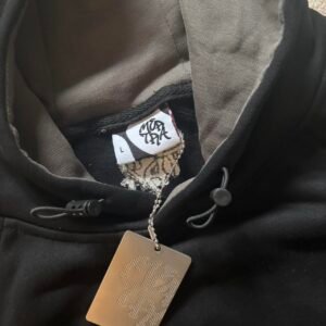 Men's Black Hoodie - Image 3