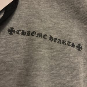 Chrome Hearts Men's Grey Hoodie - Image 3