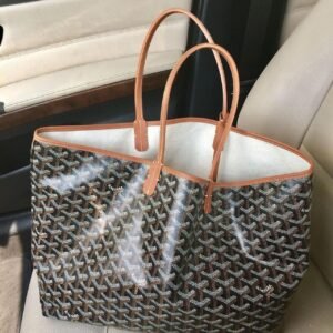 Tote bag brown and tan - Image 3