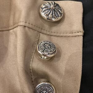 Chrome Hearts Men's Tan and Blue Jeans - Image 3