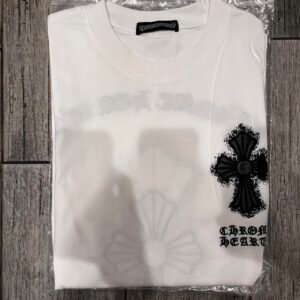 Chrome Hearts Men's White T-shirt - Image 3