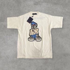 Louis Vuitton Men's White and Cream Jumper - Image 1