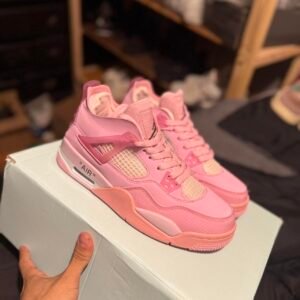 Jordan Women's Pink Trainers - Image 1