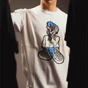 Louis Vuitton Men's White and Cream Jumper - Image 4