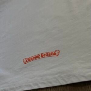Chrome Hearts Men's White T-shirt - Image 4