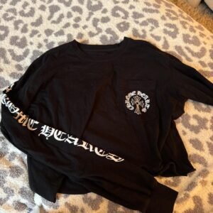 Chrome Hearts Women’s Black Crop-top
