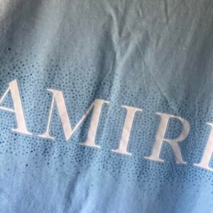 Amiri Men's Blue T-shirt - Image 4