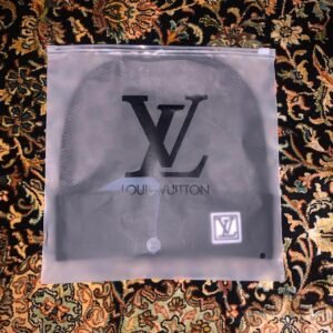 Louis Vuitton Men's Black and Grey Hat - Image 1