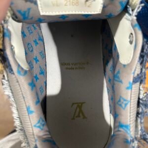 Louis Vuitton Men's Blue Trainers - Image 4