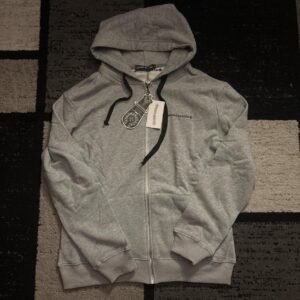 Chrome Hearts Men's Grey Hoodie - Image 1