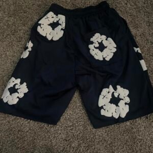Denim Tears Men's Navy and Blue Shorts - Image 1