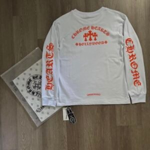 Chrome Hearts Men's White T-shirt - Image 5