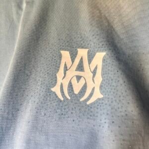 Amiri Men's Blue T-shirt - Image 5