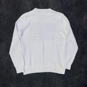 Polo Ralph Lauren Women's White Jumper - Image 6
