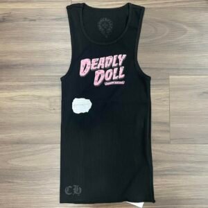 Women’s Black and Pink Top