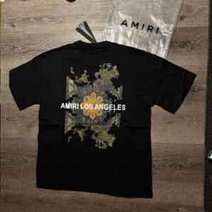 Amiri Men's Black T-shirt - Image 1