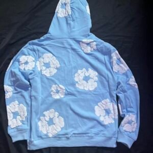 Denim Tears Men's Blue Hoodie - Image 6