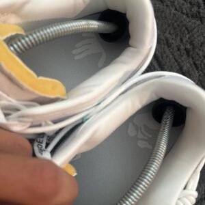 Off-White Men's White and Grey Trainers - Image 6