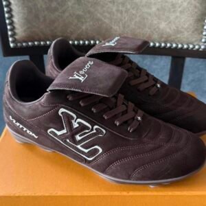 Louis Vuitton Women's Brown Trainers - Image 1