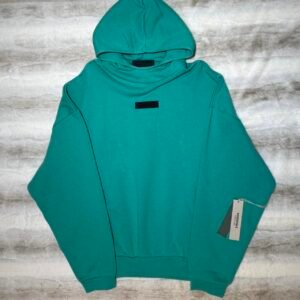 Fear of God Men's Green and Blue Hoodie - Image 1