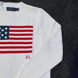 Polo Ralph Lauren Women's White Jumper - Image 8