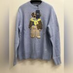 Polo Ralph Lauren Women’s Blue and Purple Jumper