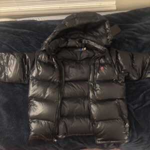 Polo Ralph Lauren Men's Black and Navy Jacket