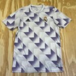 Adidas Men’s Purple and White Top
