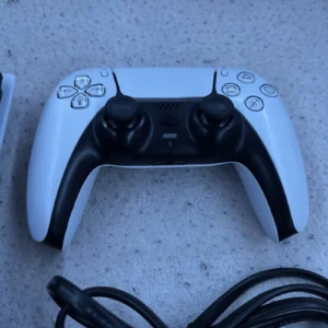 Sony PlayStation 5 White Console With 2 Controllers - Image 5