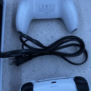 Sony PlayStation 5 White Console With 2 Controllers - Image 7