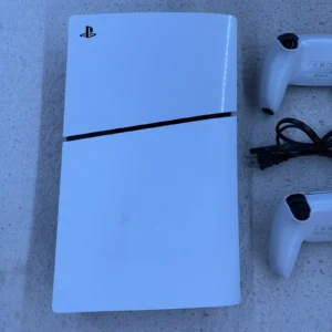 Sony PlayStation 5 White Console With 2 Controllers - Image 8