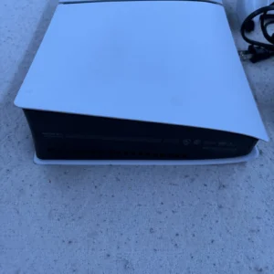 Sony PlayStation 5 White Console With 2 Controllers - Image 9