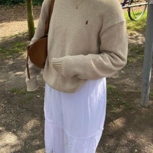 Polo Ralph Lauren Women's Tan Jumper - Image 2