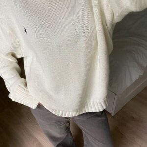 Polo Ralph Lauren Women's Cream Jumper - Image 2