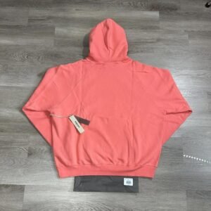 Fear of God Men's Pink and Orange Hoodie - Image 2