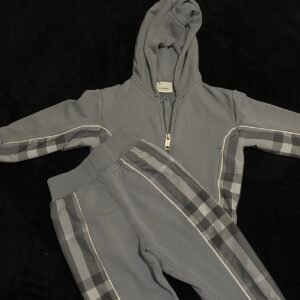 Burberry Boys' Blue and Grey Jumpsuit - Image 1