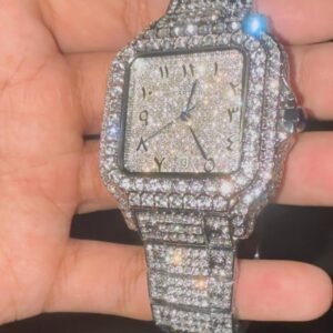 Cartier Men's Silver Watch - Image 1
