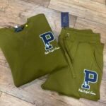 Polo Ralph Lauren Men’s Green and Khaki Jumpsuit