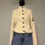 Polo Ralph Lauren Women’s Cream and White Jumper