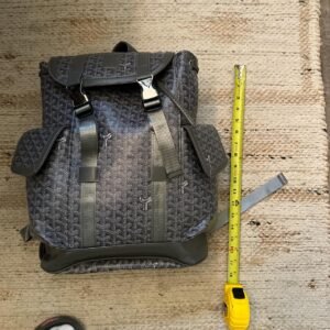 grey-and-black-goyard-backpack - Image 8