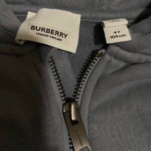 Burberry Boys' Blue and Grey Jumpsuit - Image 4