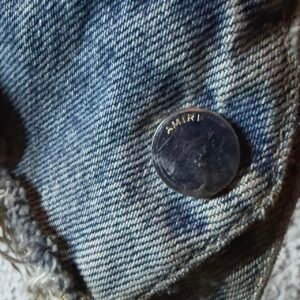 Amiri Men's Blue Jacket - Image 5
