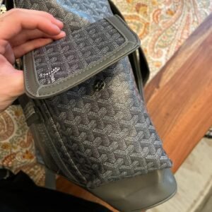 grey-and-black-goyard-backpack - Image 5