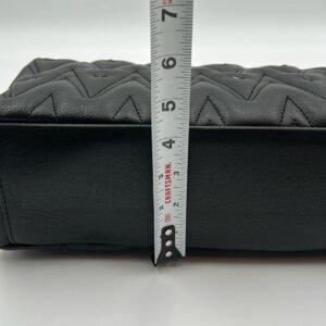Valentino Black quilted leather shoulder bag - Image 6